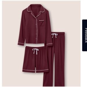 Denver hayes women’s 3 piece pj set